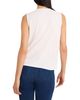 Nic+zoe Nic+Zoe Mixed Media Split Neck Sleeveless Top - 3