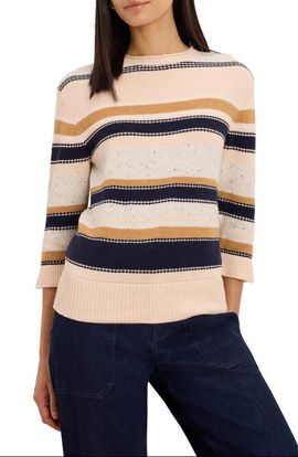 NIC+ZOE NIC+ZOE Mixed Stripe Sweater