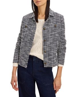 Nic+zoe Nic+Zoe Nightfall Crop Knit Jacket
