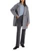Nic+zoe Nic+Zoe Notch Lapel Mixed Boucle Knit Peacoat - 2