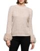 Nic+zoe Nic+Zoe Party Cuff Pointelle Sweater - 1