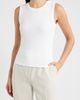 NIC+ZOE NIC+ZOE Perfect Studded Cotton Blend Rib Tank - 1
