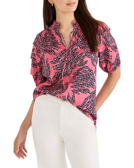 Nic+zoe Nic+Zoe Petites Blush Of Spring Peasant Top