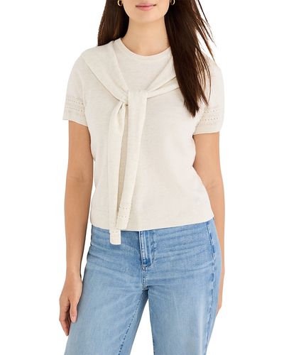 Nic+zoe Nic+Zoe Piazza Over The Shoulder Sweater
