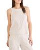 Nic+zoe Nic+Zoe Pinstripe Gauze Pop On Tank Top - 1