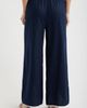 NIC+ZOE NIC+ZOE Piped High Waist Split Hem Cotton & Linen Pants - 2