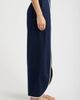 NIC+ZOE NIC+ZOE Piped High Waist Split Hem Cotton & Linen Pants - 3