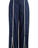 NIC+ZOE NIC+ZOE Piped High Waist Split Hem Cotton & Linen Pants - 5