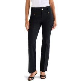 NIC+ZOE NIC+ZOE Plaza Demi Boot Stretch Cotton Blend Pants