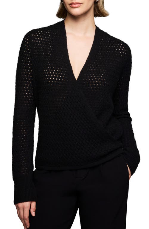 NIC+ZOE NIC+ZOE Pointelle Cashmere Blend Sweater