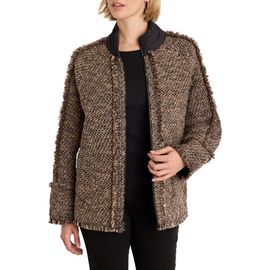 NIC+ZOE NIC+ZOE Reversible Fringe Mix Coat