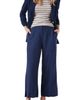 NIC+ZOE NIC+ZOE Rumba Park Wide Leg Crop Organic Linen Blend Pants - 4