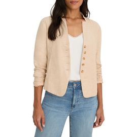 NIC+ZOE NIC+ZOE Seams to Be Stretch Linen Jacket