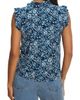 NIC+ZOE NIC+ZOE Shibori Print Ruffle Sleeveless Top - 2