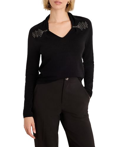 Nic+zoe Nic+Zoe Shimmer Cinch Sweater