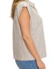 NIC+ZOE NIC+ZOE Stripe Cotton & Linen Blend Button-Up Resort Shirt - 3