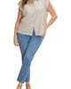 NIC+ZOE NIC+ZOE Stripe Cotton & Linen Blend Button-Up Resort Shirt - 4