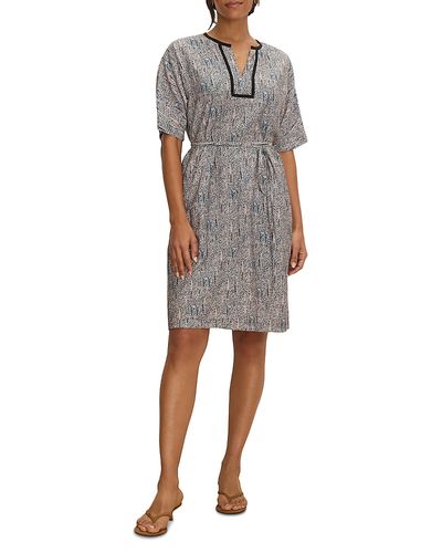 Nic+zoe Nic+Zoe Sun Speckle Devon Trimmed Dress