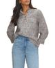 NIC+ZOE NIC+ZOE Sun Speckle Ruffle Neck Top - 1