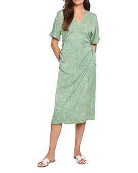 Nic+zoe Nic+Zoe Swirling Sands Wren Wrap Dress