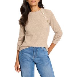 NIC+ZOE NIC+ZOE Thermal Knit Button Top