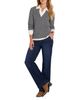 Nic+zoe Nic+Zoe Two Tone Jacquard Sweater - 2