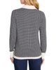 Nic+zoe Nic+Zoe Two Tone Jacquard Sweater - 3