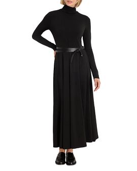 Nic+zoe Nic+Zoe Victoria High Neck Belted Dress