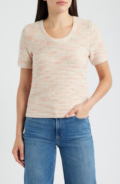 NIC+ZOE NIC+ZOE Wave Stitch Cotton Blend Sweater