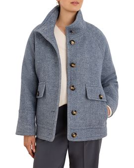 Nic+zoe Nic+Zoe Wool & Alpaca Mod Coat