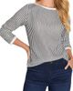 NIC+ZOE NIC+ZOE Zigag Knit Top - 1