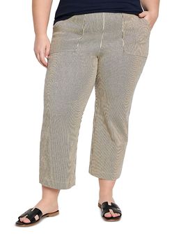 Nic+zoe Plus Nic+Zoe Plus All Day Stripe Wide Leg Pants