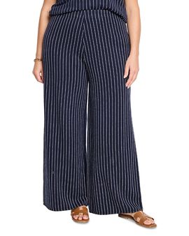 Nic+zoe Plus Nic+Zoe Plus Destination Stripe Pants