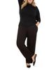 Nic+zoe Plus Nic+Zoe Plus Everyday Sparkle Ruched Top - 2