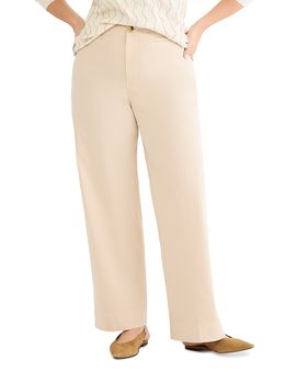 Nic+zoe Plus Nic+Zoe Plus Highland Wide Leg Soft Stretch Pants