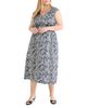 Nic+zoe Plus Nic+Zoe Plus Inked Lines Dierdre Dress - 2