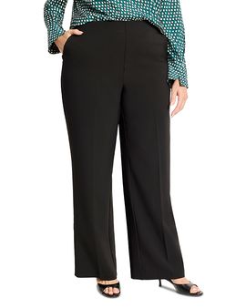 Nic+zoe Plus Nic+Zoe Plus Lenox Wide Leg Sleek Stretch Pants
