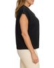 Nic+zoe Plus Nic+Zoe Plus Nzt Lace Knit Cap Sleeve Tee - 3