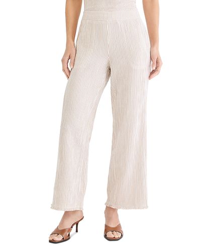 Nic+zoe Plus Nic+Zoe Plus Pinstripe Gauze Pants