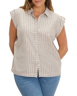 Nic+zoe Plus Nic+Zoe Plus Resort Shirt