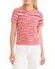 Nic+zoe Plus Nic+Zoe Plus Spacedye Tuck Stitch Sweater - 1