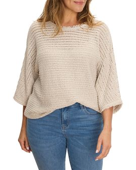 Nic+zoe Plus Nic+Zoe Plus Tonal Texture Sweater