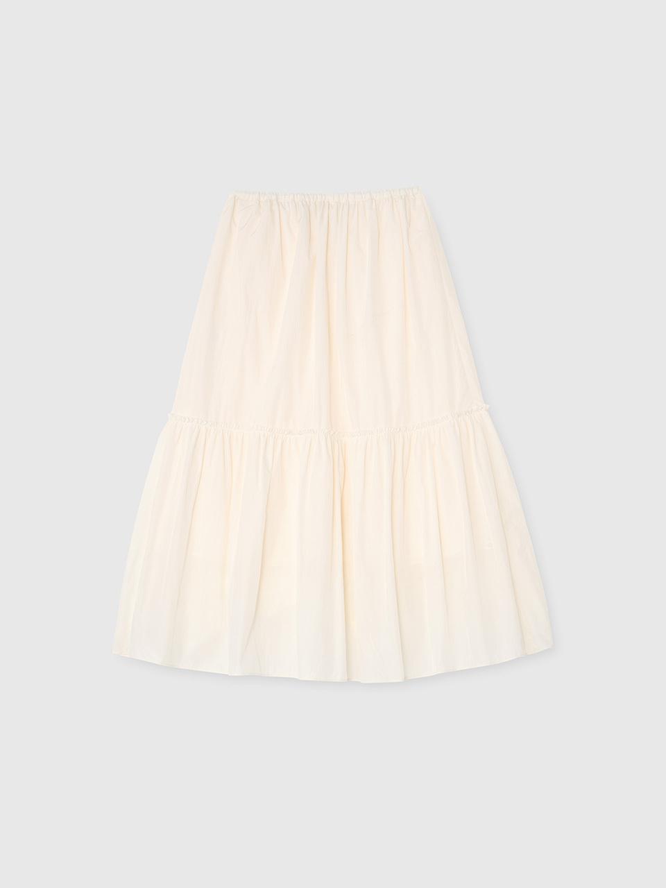 NIEEH BLOCK PLEATED SKIRT