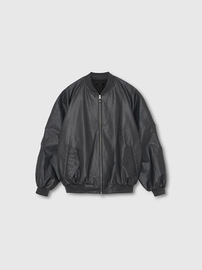 NIEEH COATED BOMBER JACKET
