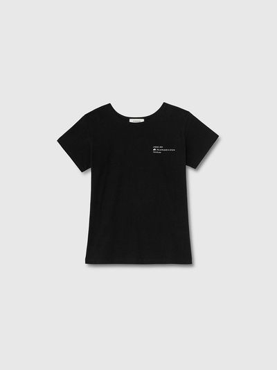 NIEEH LOTUS T-SHIRT_BLACK