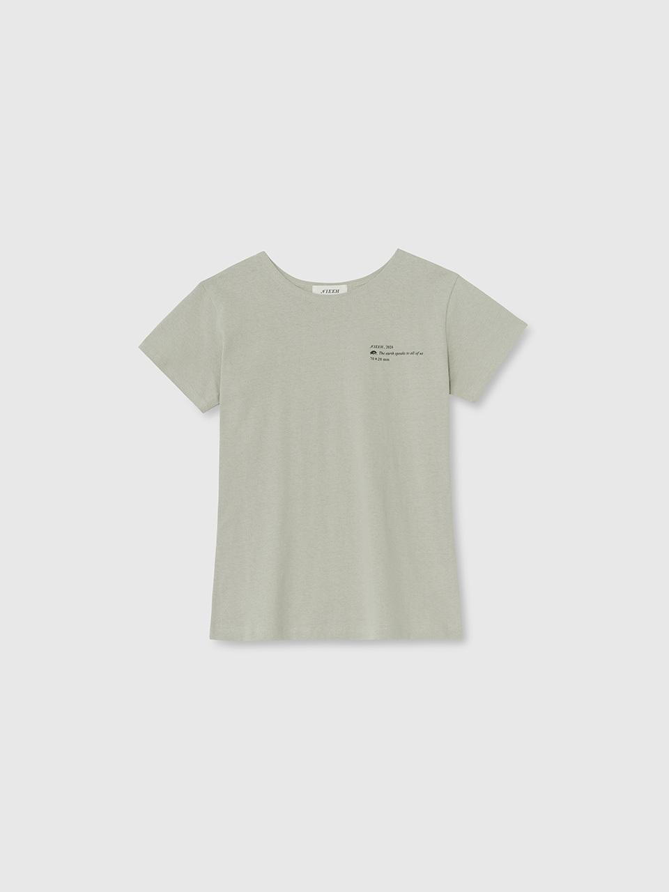 NIEEH LOTUS T-SHIRT_KHAKI