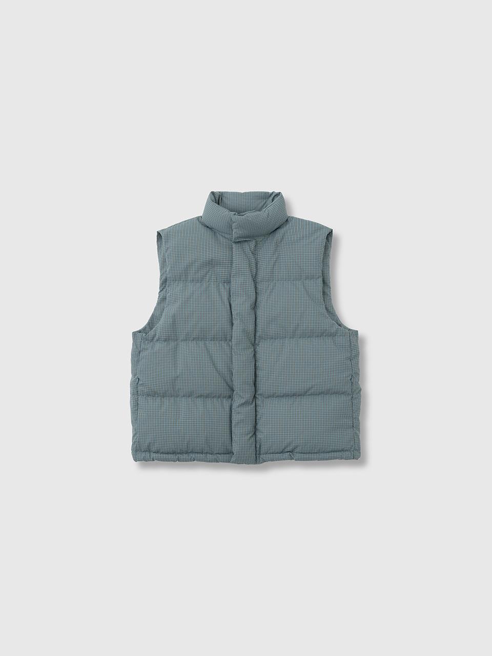 NIEEH Padded Cotton Down Vest [Blue]
