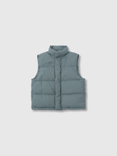 NIEEH Padded Cotton Down Vest [Blue]