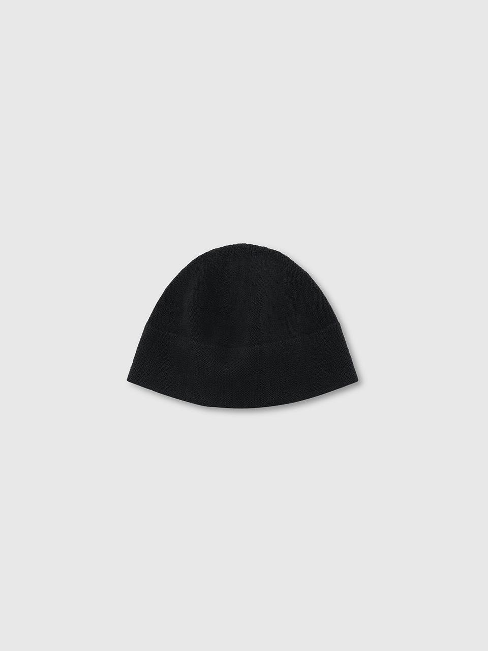NIEEH PLAIN KNIT BEANIE