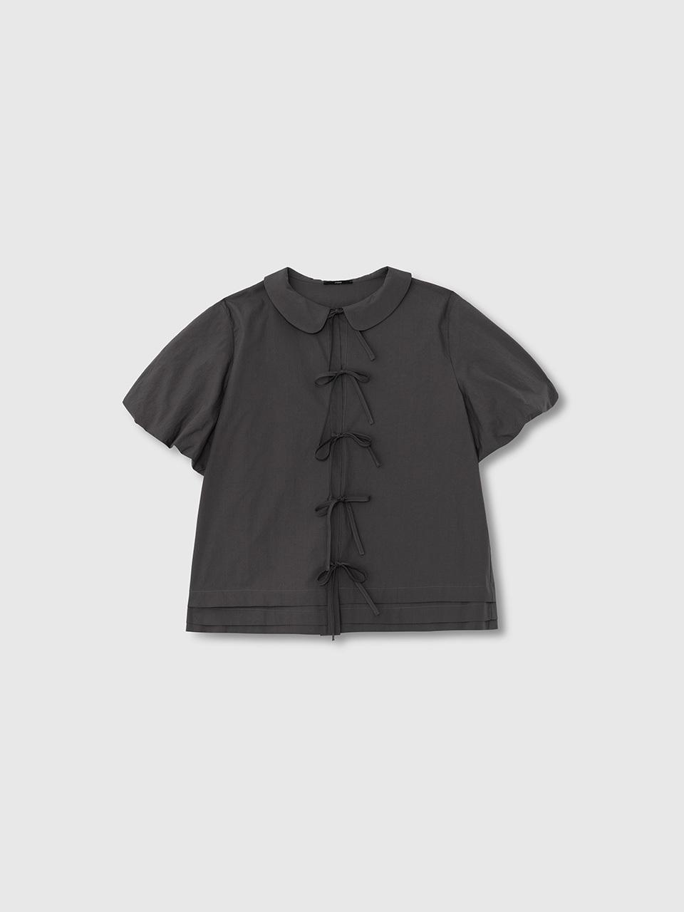 NIEEH RIBBON HALF SHIRT